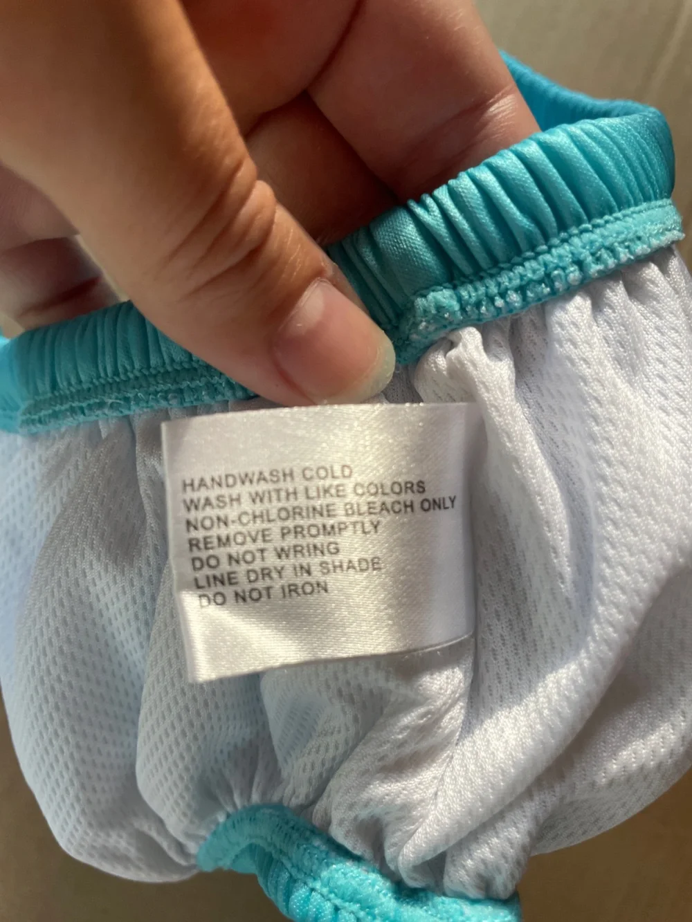 Speedo reusable swim diaper large teal